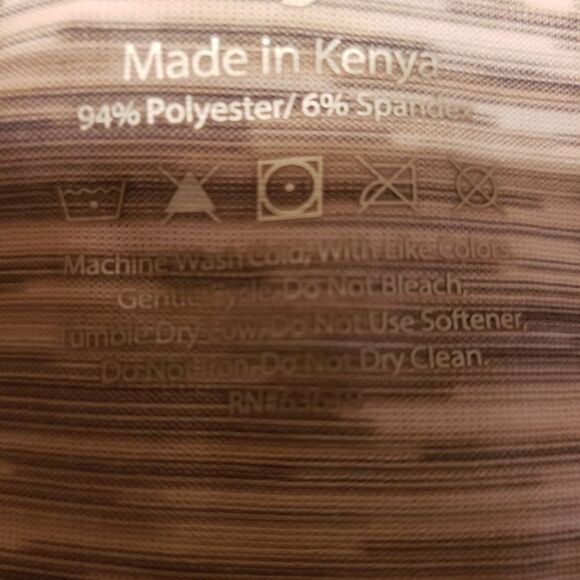 New York Laundry Sport Athletic V-Neck Tee Size Small - Picture 4 of 7